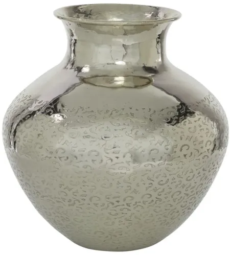 Ivy Collection Inosuke Vase in Silver by UMA Enterprises