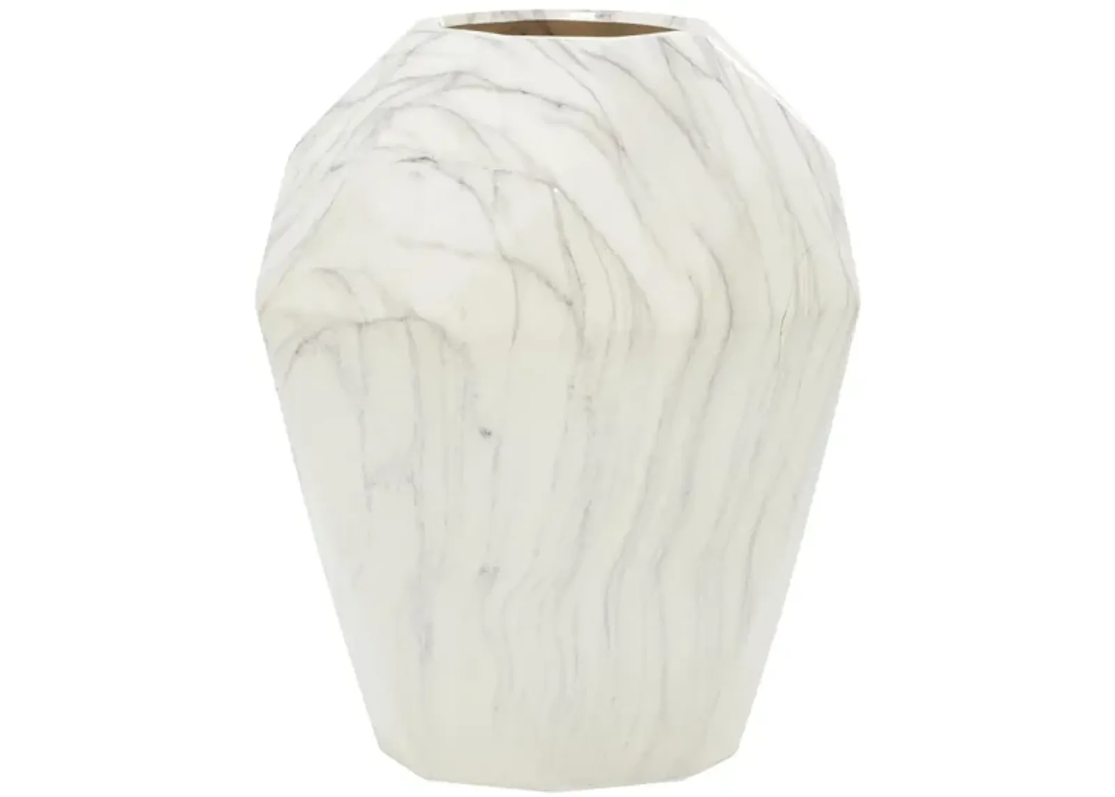 Ivy Collection Kobold Vase in White by UMA Enterprises