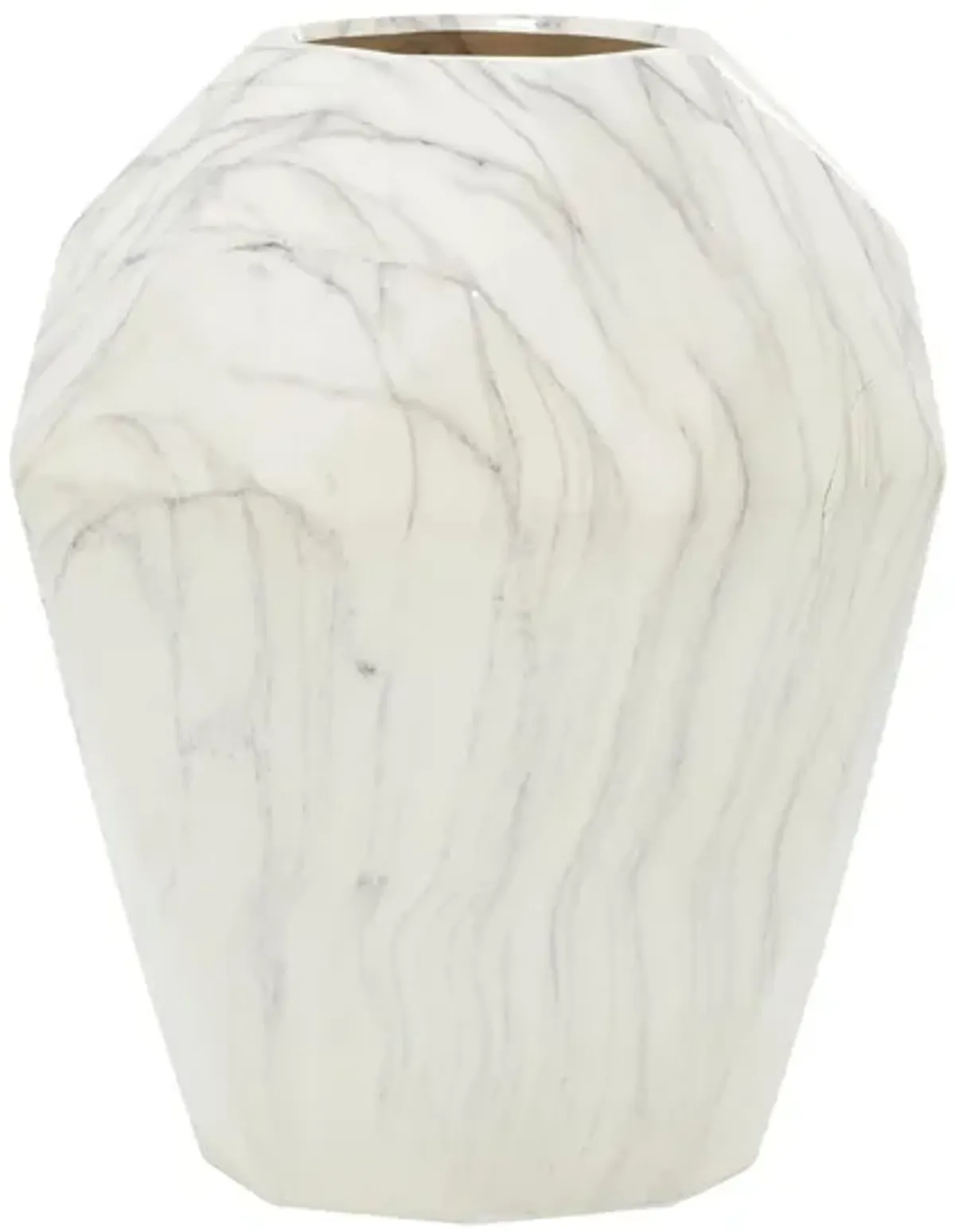 Ivy Collection Kobold Vase in White by UMA Enterprises