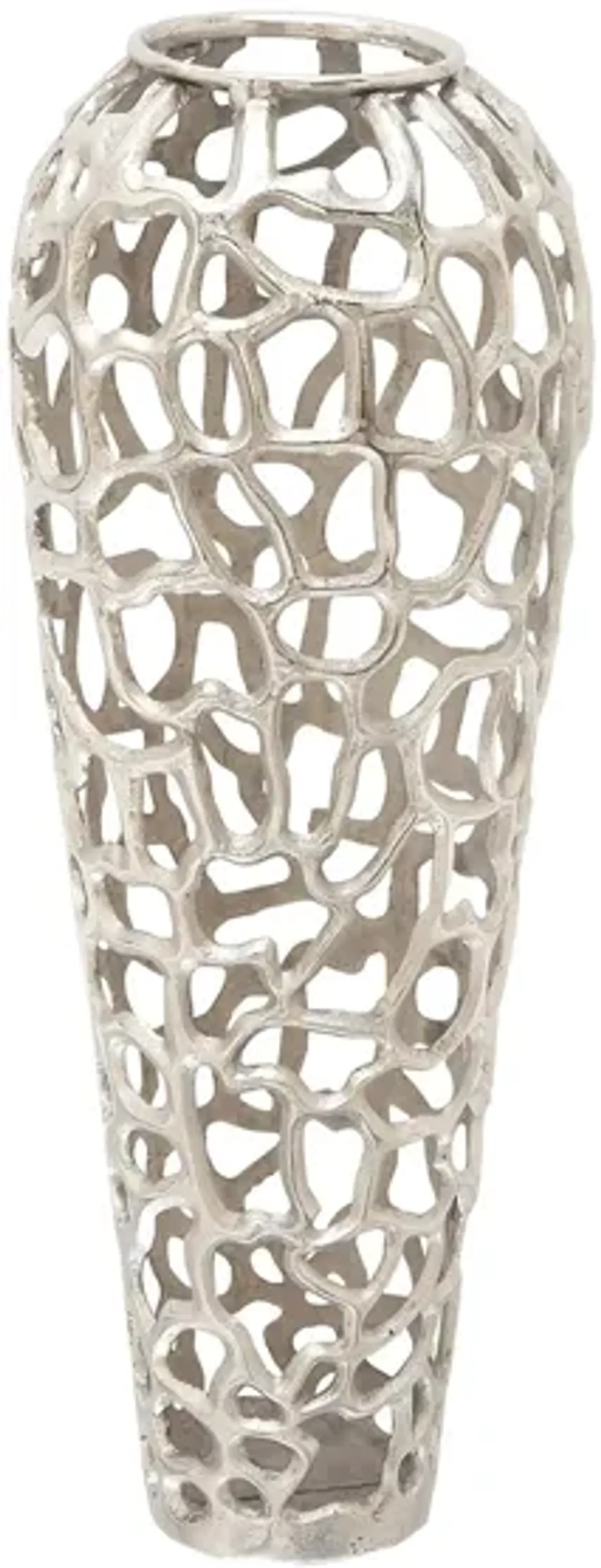 Ivy Collection Bokoblins Vase in Silver by UMA Enterprises