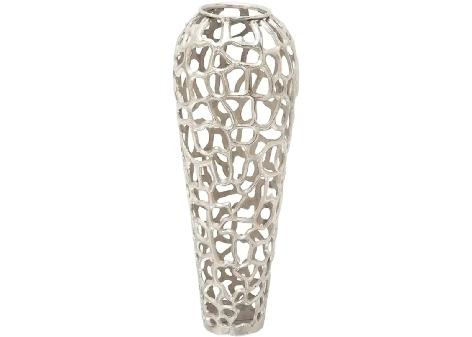 Ivy Collection Bokoblins Vase in Silver by UMA Enterprises