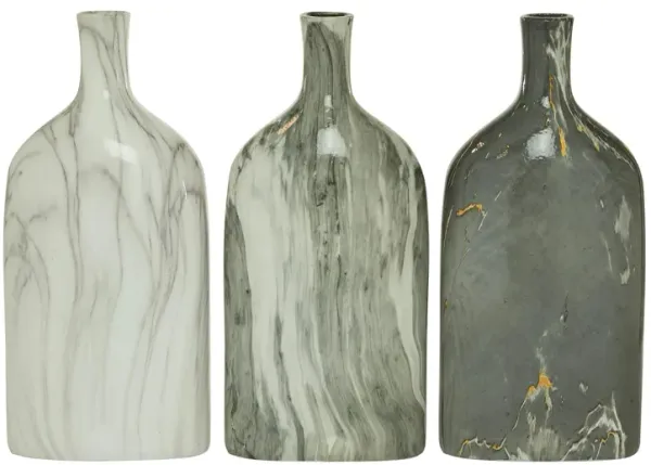 Ivy Collection Schattentor Vase Set of 3