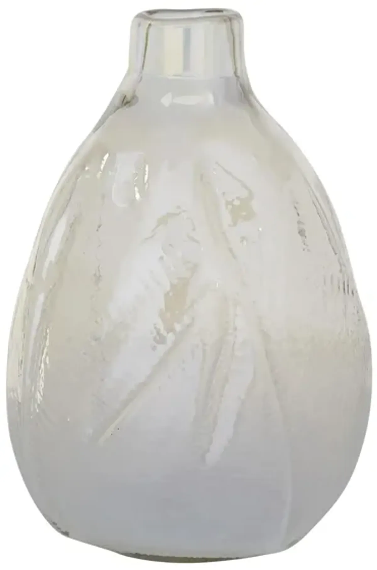 Ivy Collection Chibi Contemporary Vase in White by UMA Enterprises