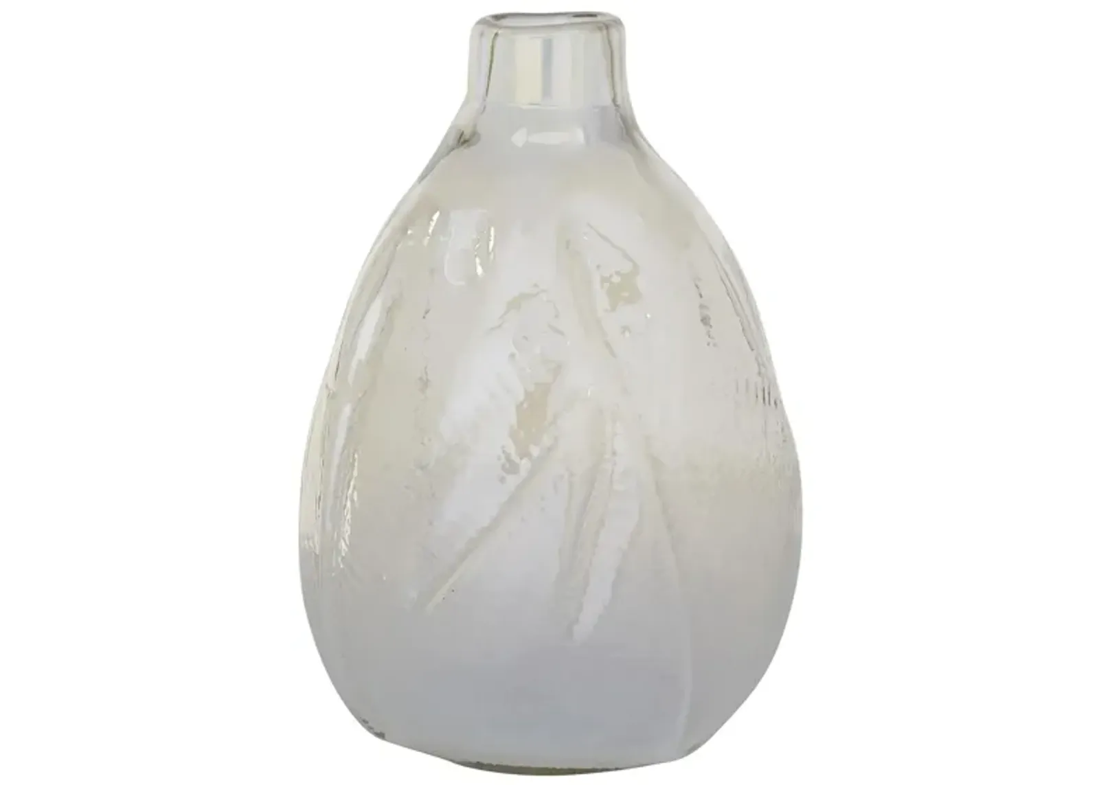 Ivy Collection Chibi Contemporary Vase in White by UMA Enterprises