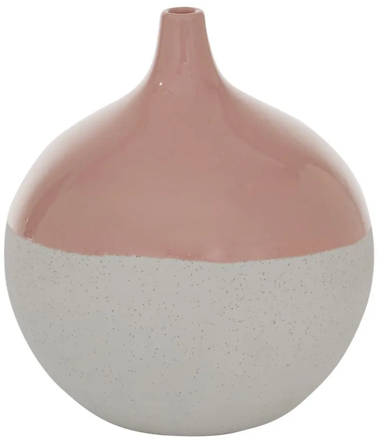 Ivy Collection Siwa Vase in Pink by UMA Enterprises