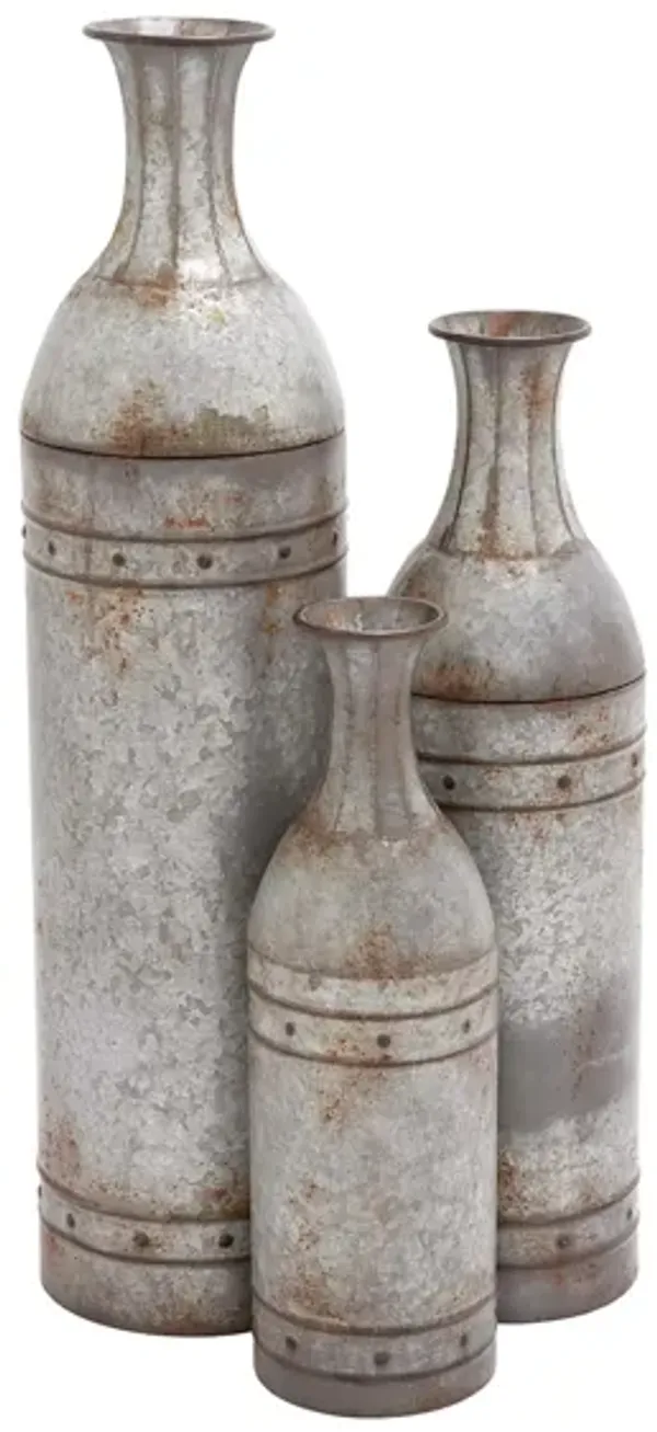 Ivy Collection Gad About Vase Set of 3