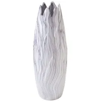 Ivy Collection Josefina Vase in White by UMA Enterprises