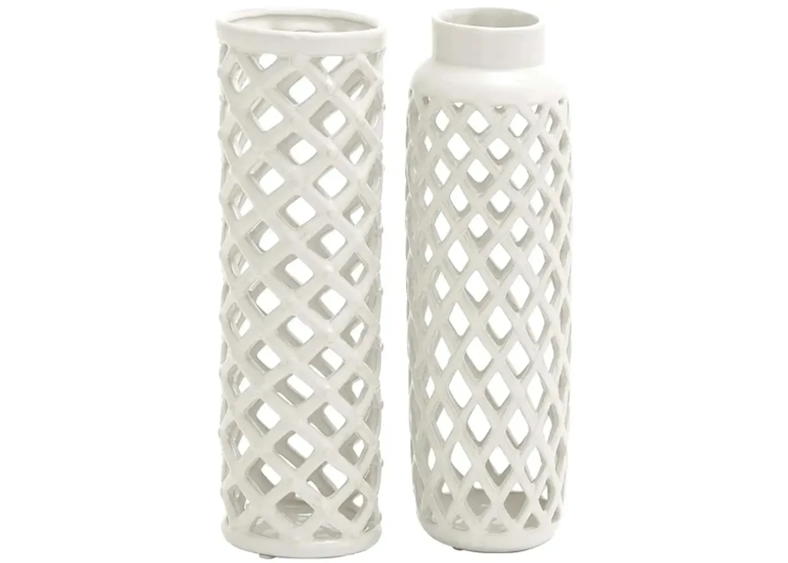 Ivy Collection Moulins Set of 2 in White by UMA Enterprises