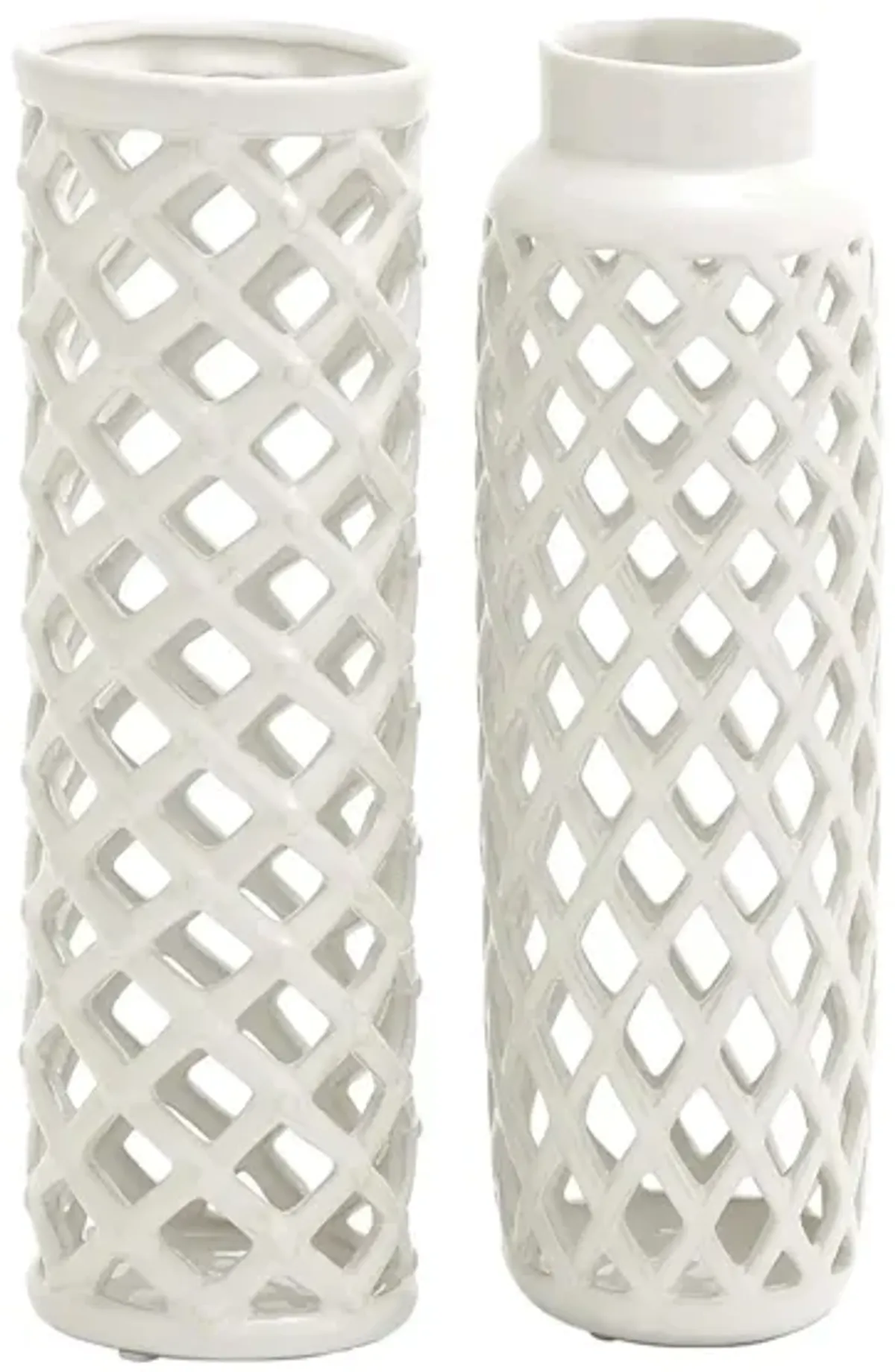 Ivy Collection Moulins Set of 2 in White by UMA Enterprises