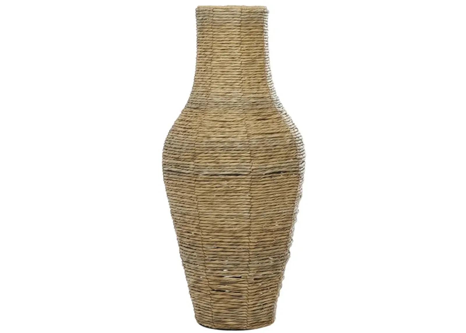 Ivy Collection Oshi Vase in Brown by UMA Enterprises