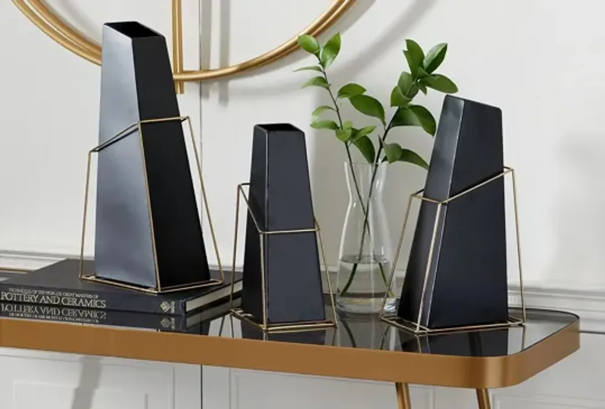 Ivy Collection Humalasalo Vase Set of 3