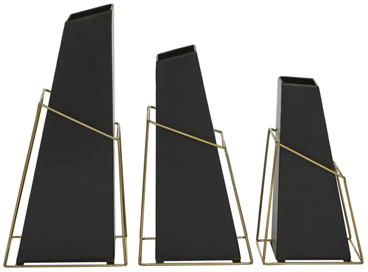 Ivy Collection Humalasalo Vase Set of 3