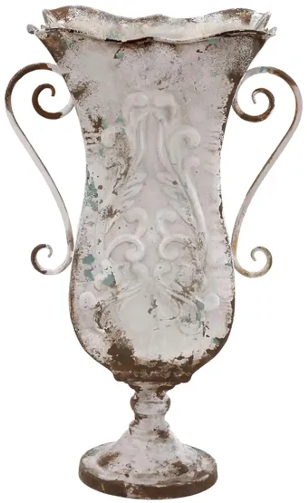 Ivy Collection Pachi Vase in Beige by UMA Enterprises