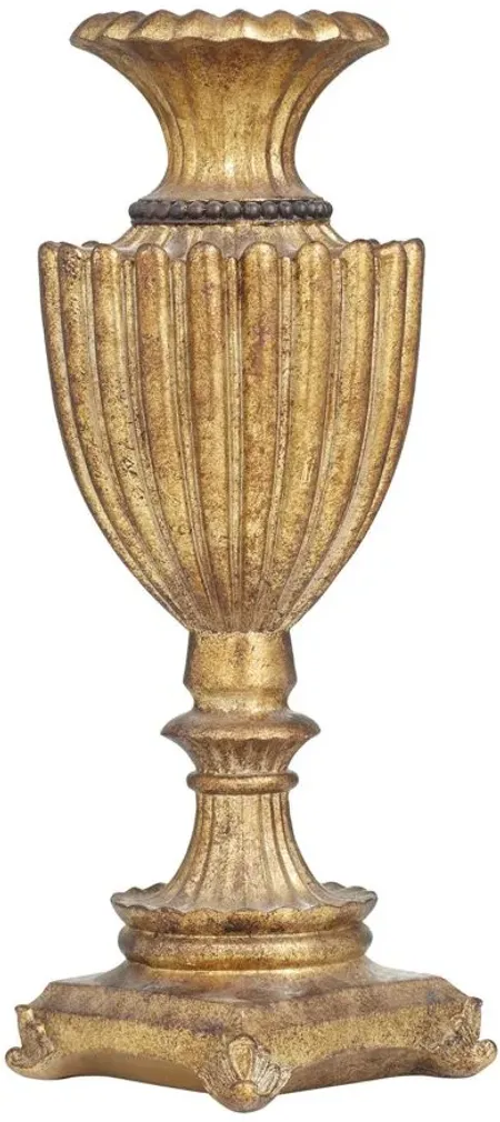 Ivy Collection Mixis Vase in Gold by UMA Enterprises