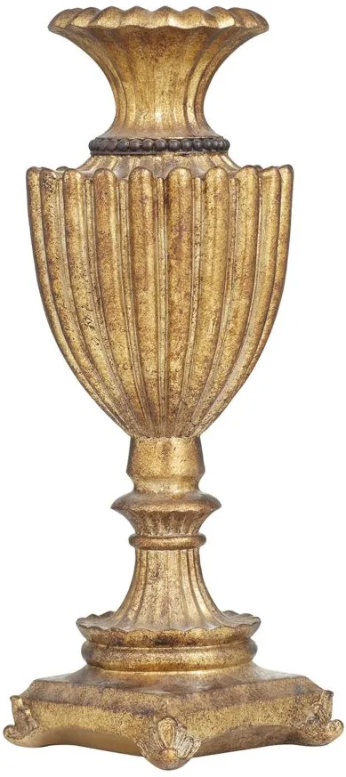 Ivy Collection Mixis Vase in Gold by UMA Enterprises