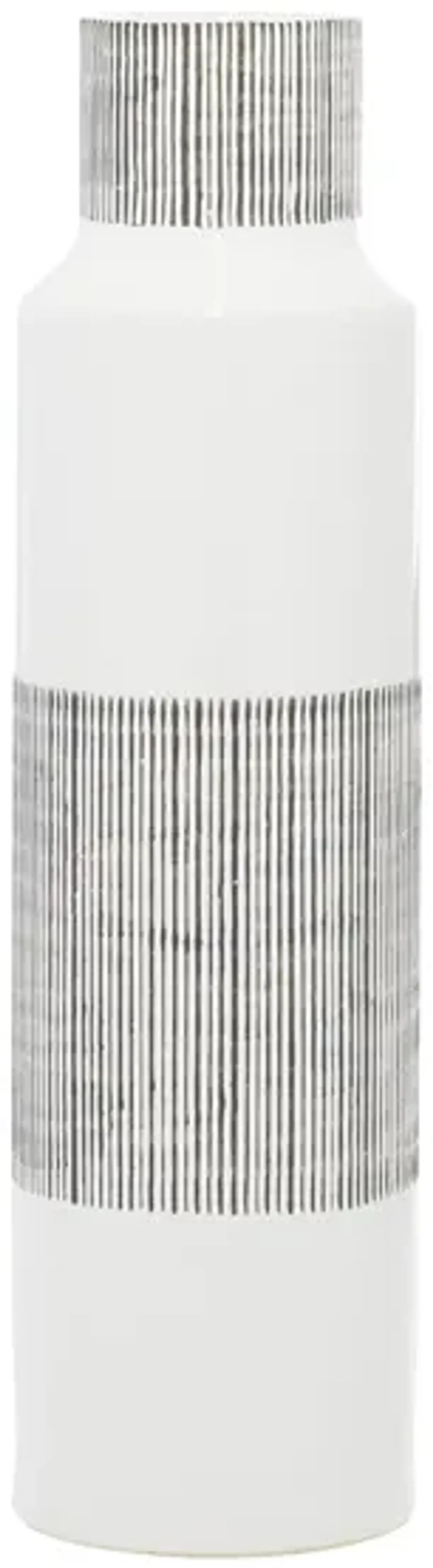 Ivy Collection Mori Vase in White by UMA Enterprises