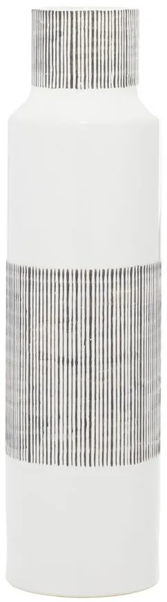 Ivy Collection Mori Vase in White by UMA Enterprises