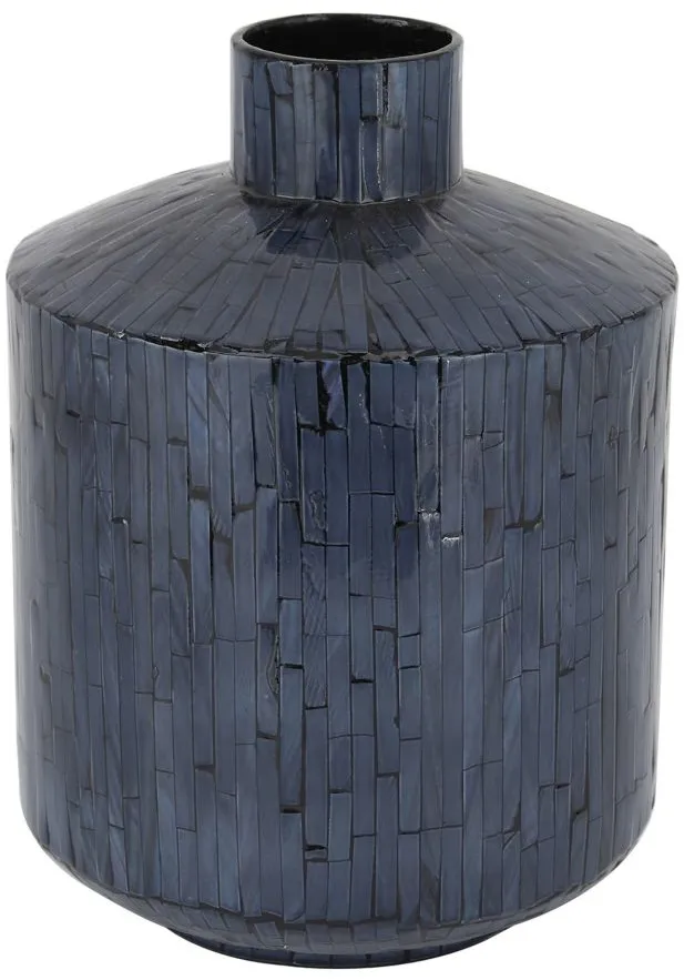 Ivy Collection Geraldine Vase in Blue by UMA Enterprises