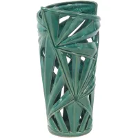 Ivy Collection Construx Vase in Green by UMA Enterprises