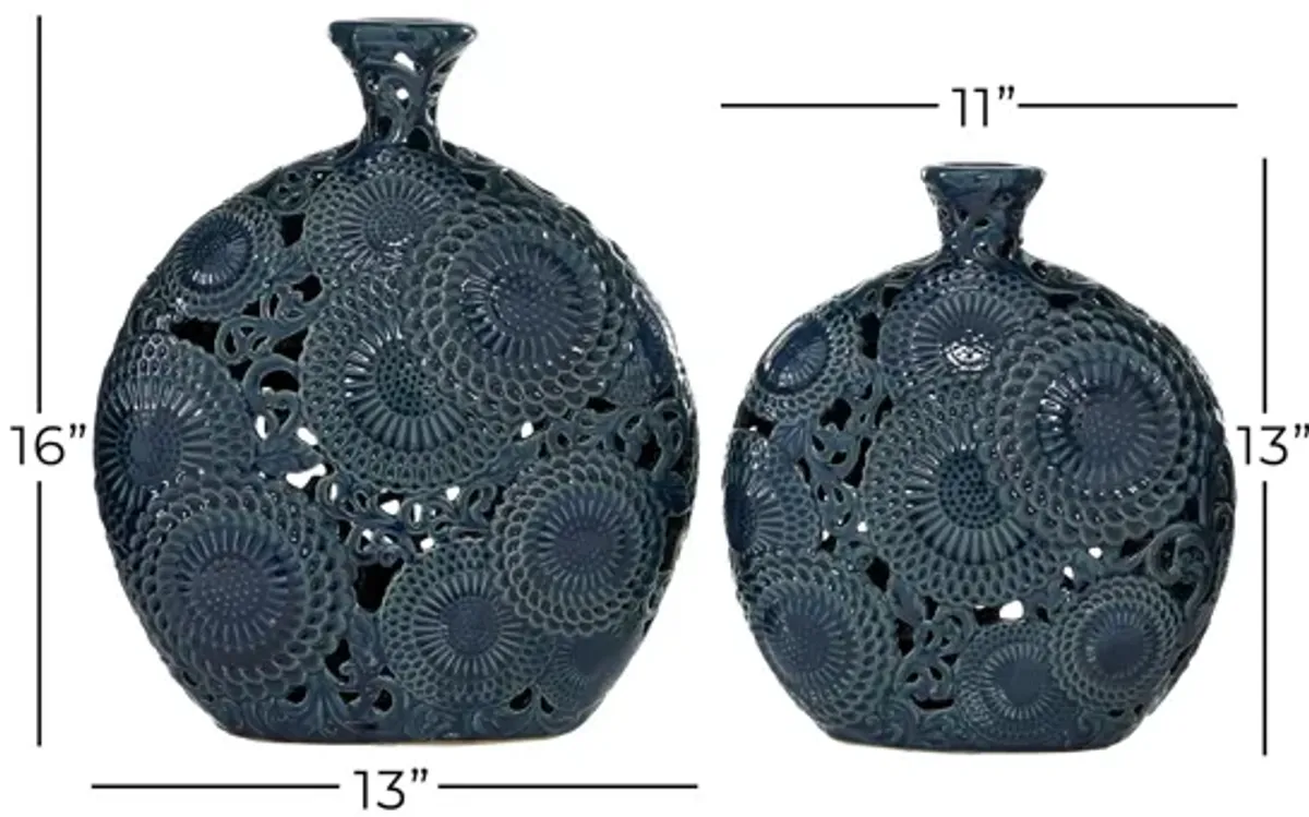 Ivy Collection Spiegel Vase Set of 2
