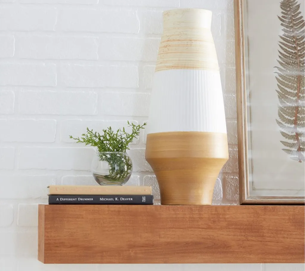 Novogratz Unkrich Vase in Tan by UMA Enterprises