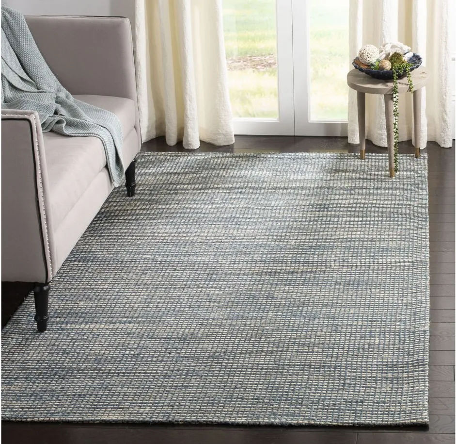 Marbella II Area Rug in Blue/Ivory by Safavieh