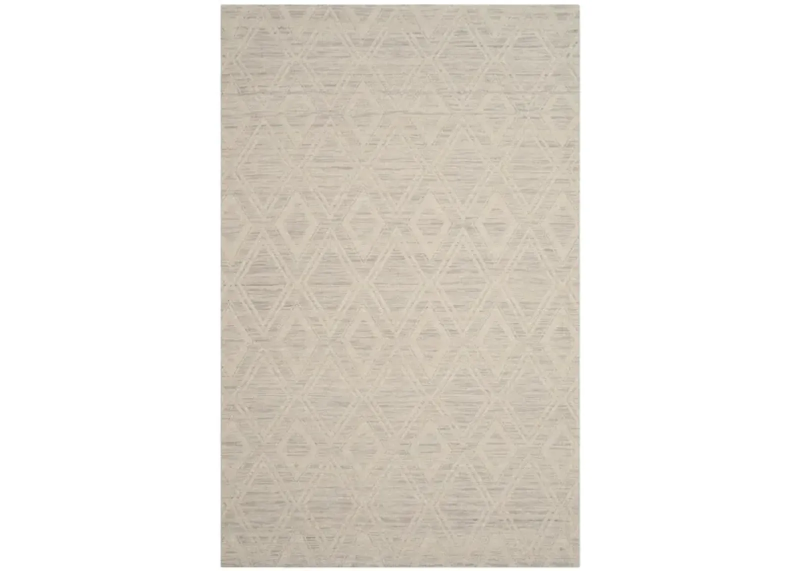 Marbella II Area Rug in Silver/Ivory by Safavieh