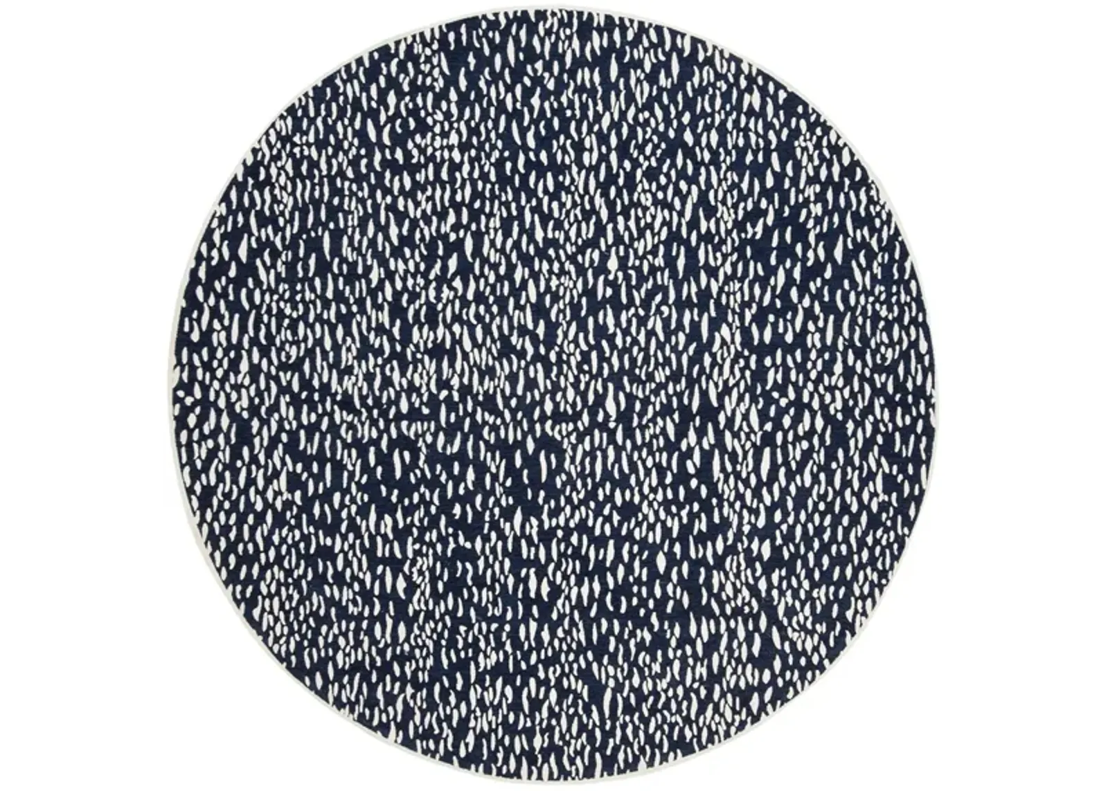 Marbella IV Area Rug in Navy Blue/Ivory by Safavieh