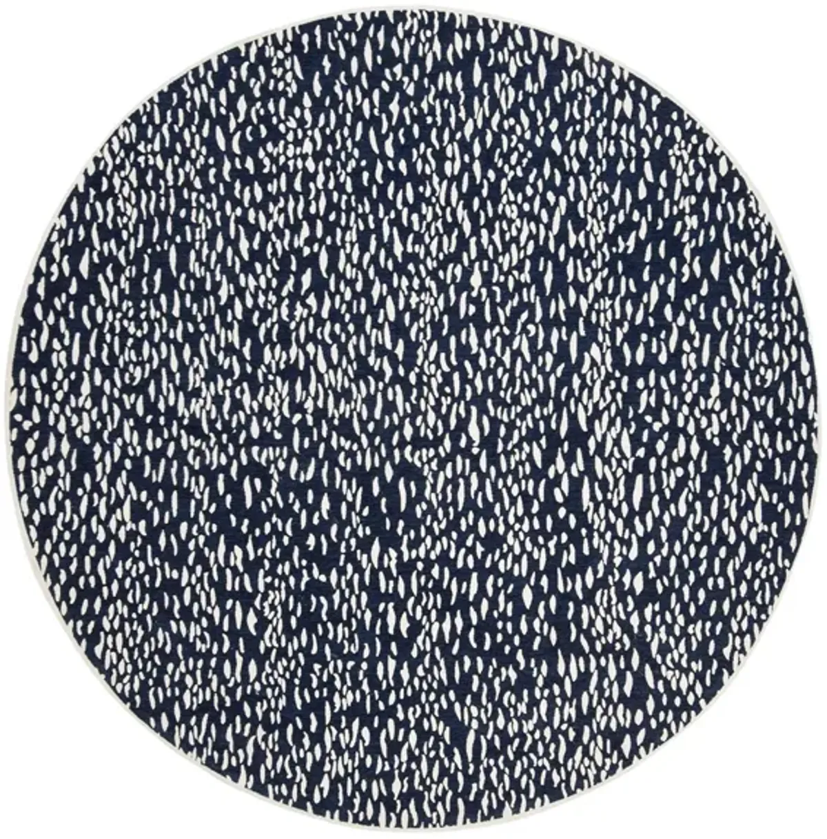 Marbella IV Area Rug in Navy Blue/Ivory by Safavieh