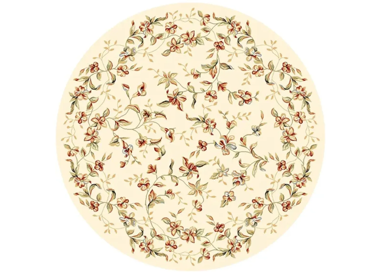 Dorchester Area Rug Round in Beige by Safavieh