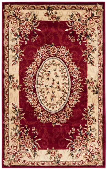 Azura Area Rug in Red / Ivory by Safavieh