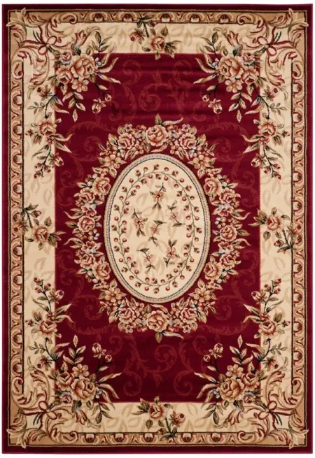 Azura Area Rug in Red / Ivory by Safavieh