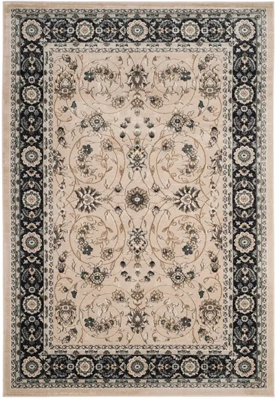 Charnwood Area Rug in Light Beige / Anthracite by Safavieh