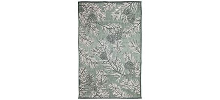 Liora Manne Malibu Pine Indoor/Outdoor Area Rug in Green by Trans-Ocean Import Co Inc