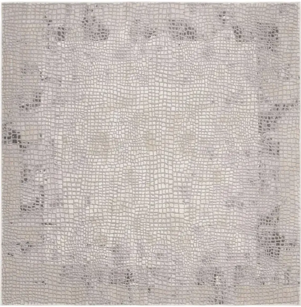 Nicki Square Area Rug in Taupe; Gray by Safavieh