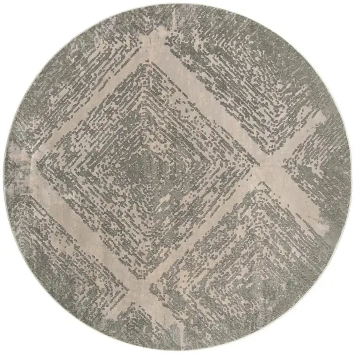 Sutton Round Area Rug in Taupe by Safavieh