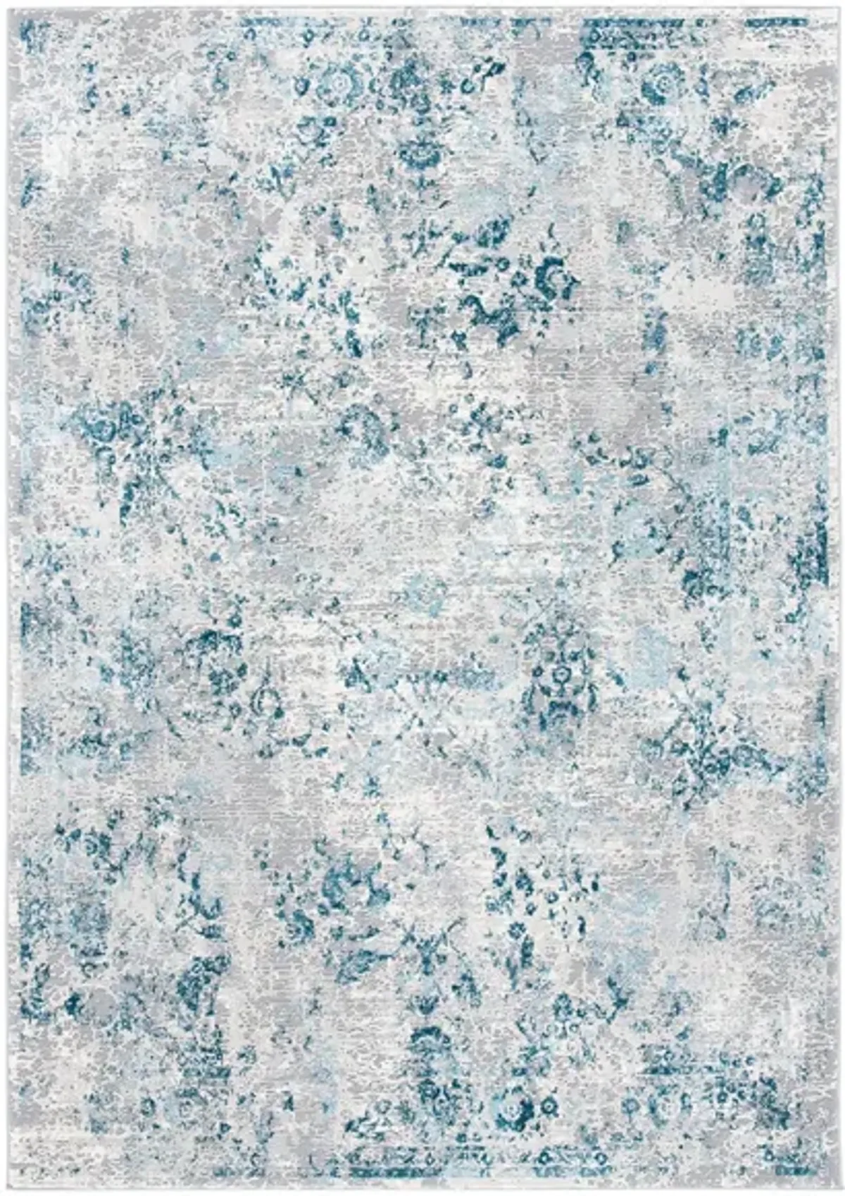 Fernando Area Rug in Gray; Blue by Safavieh