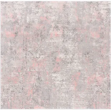 Thompson Square Area Rug in Gray; Pink by Safavieh