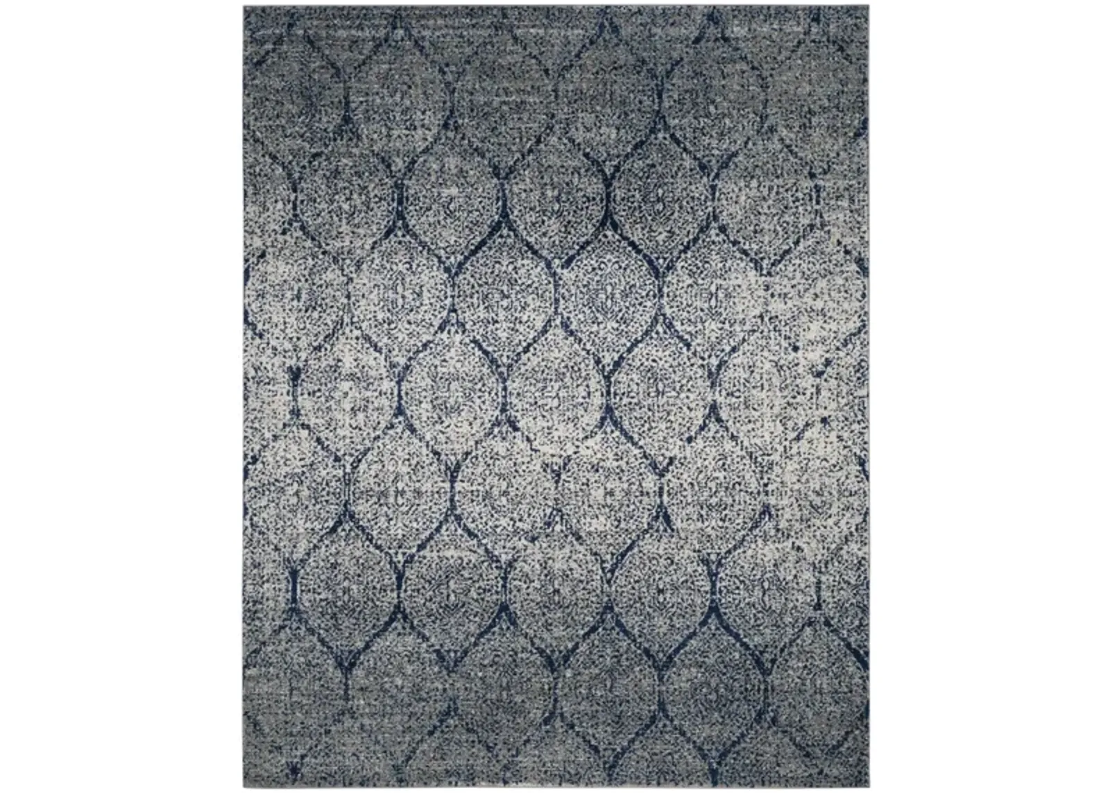 Madison Area Rug in Navy/Silver by Safavieh