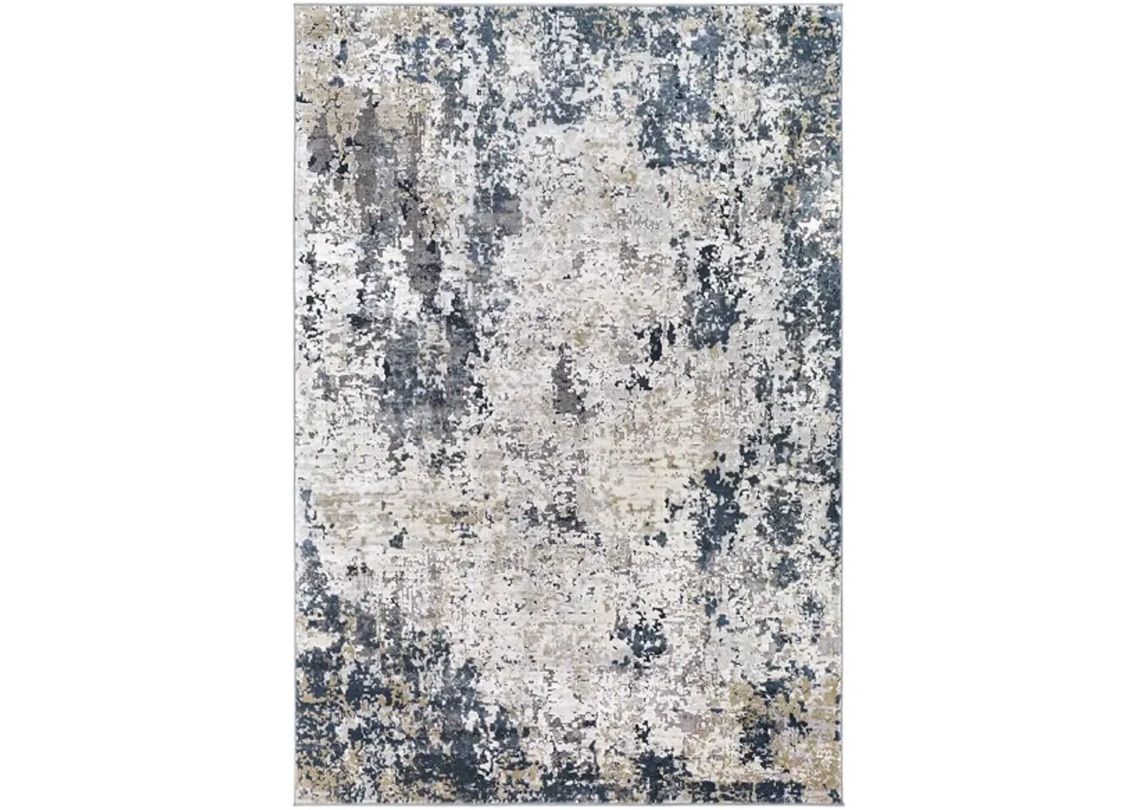 Norland Sowerby Rug in Light Gray, Charcoal, Cream, Khaki, Navy by Surya