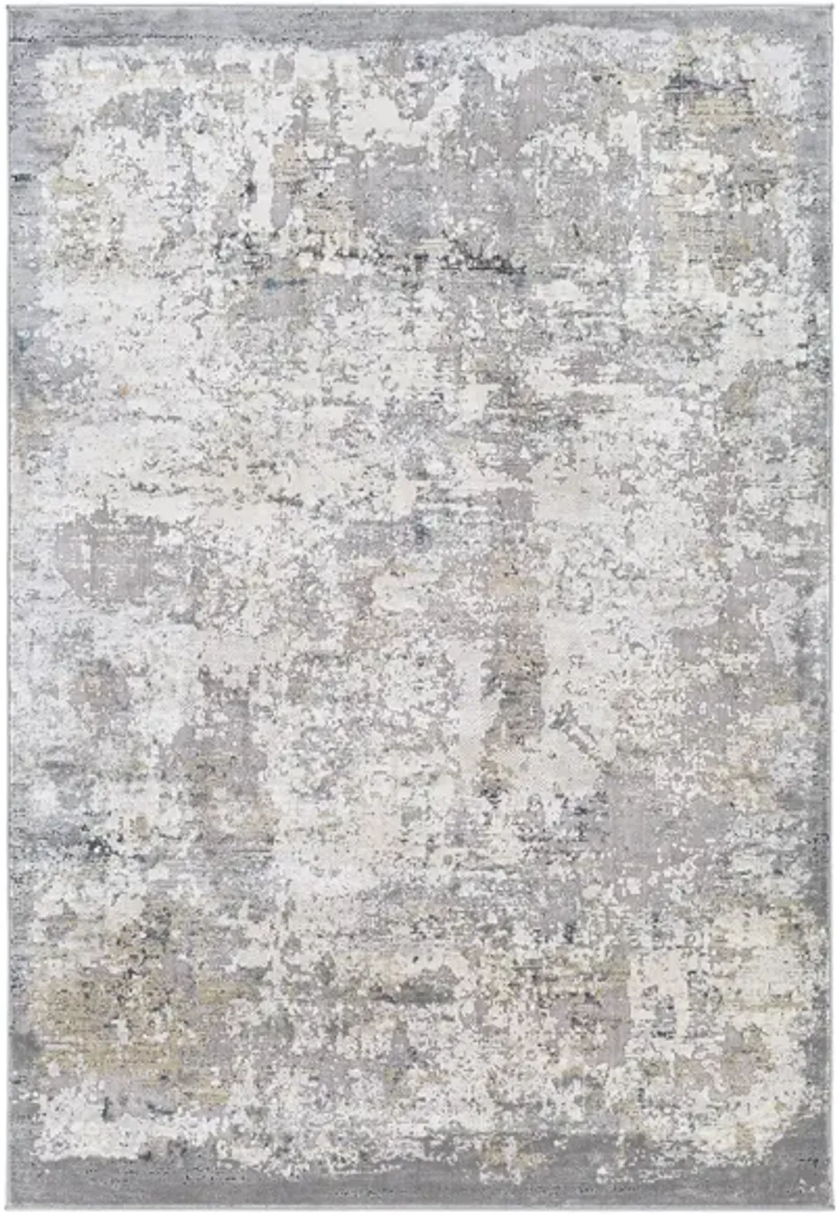 Norland Nelson Rug in Light Gray, Charcoal, Cream, Khaki, Navy by Surya