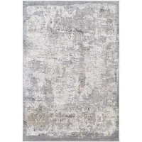 Norland Nelson Rug in Light Gray, Charcoal, Cream, Khaki, Navy by Surya