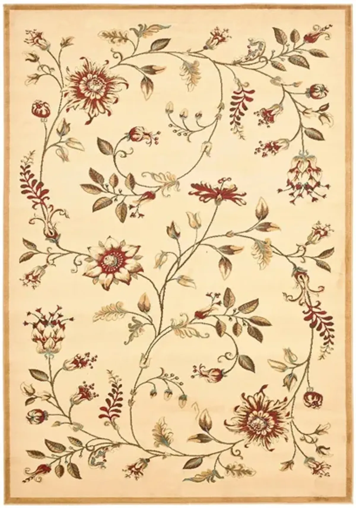 Abernethy Area Rug in Ivory / Multi by Safavieh