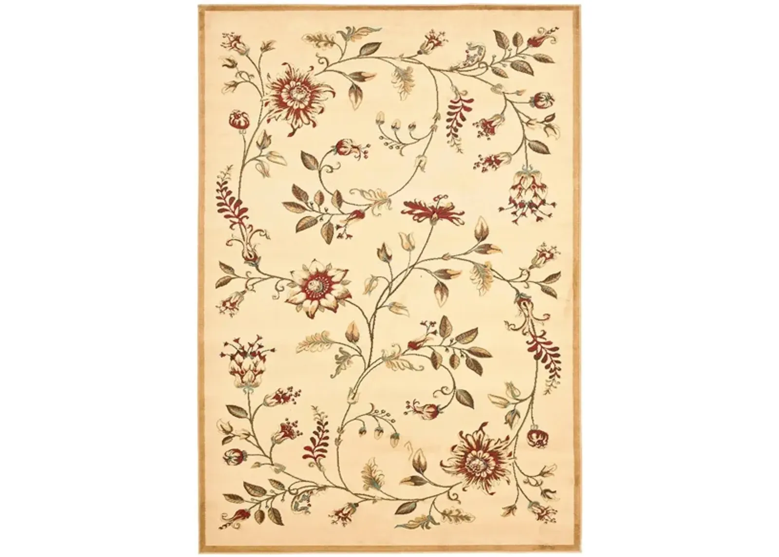 Abernethy Area Rug in Ivory / Multi by Safavieh