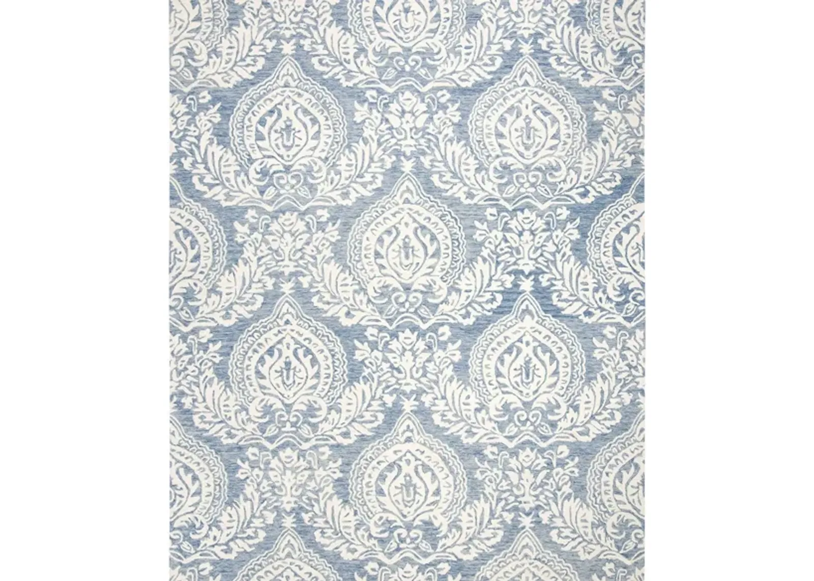 Jorge Area Rug in Blue & Cream by Safavieh