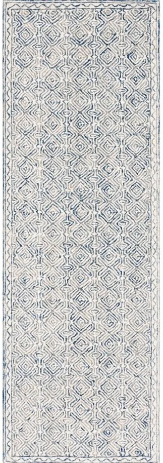 Silverstein Area Rug in Navy & Cream by Safavieh