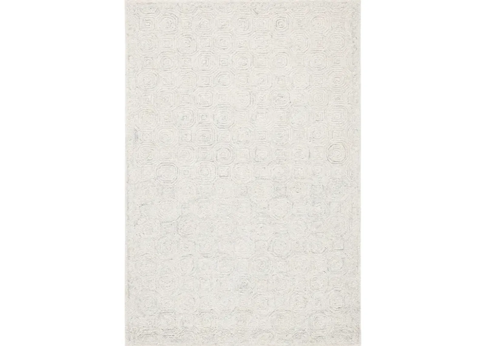 Dupree Area Rug in Silver & Gray by Safavieh