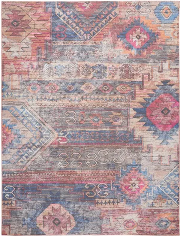 Nicole Curtis SR106 Machine Washable Series 1 Area Rug