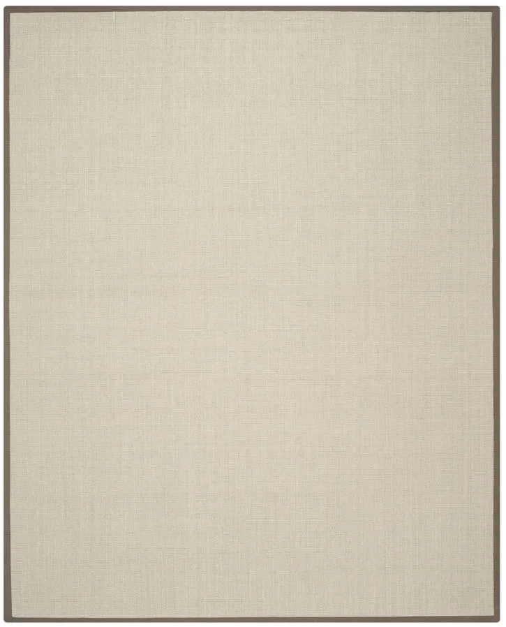 Natural Fiber Area Rug in Taupe/LightBrown by Safavieh