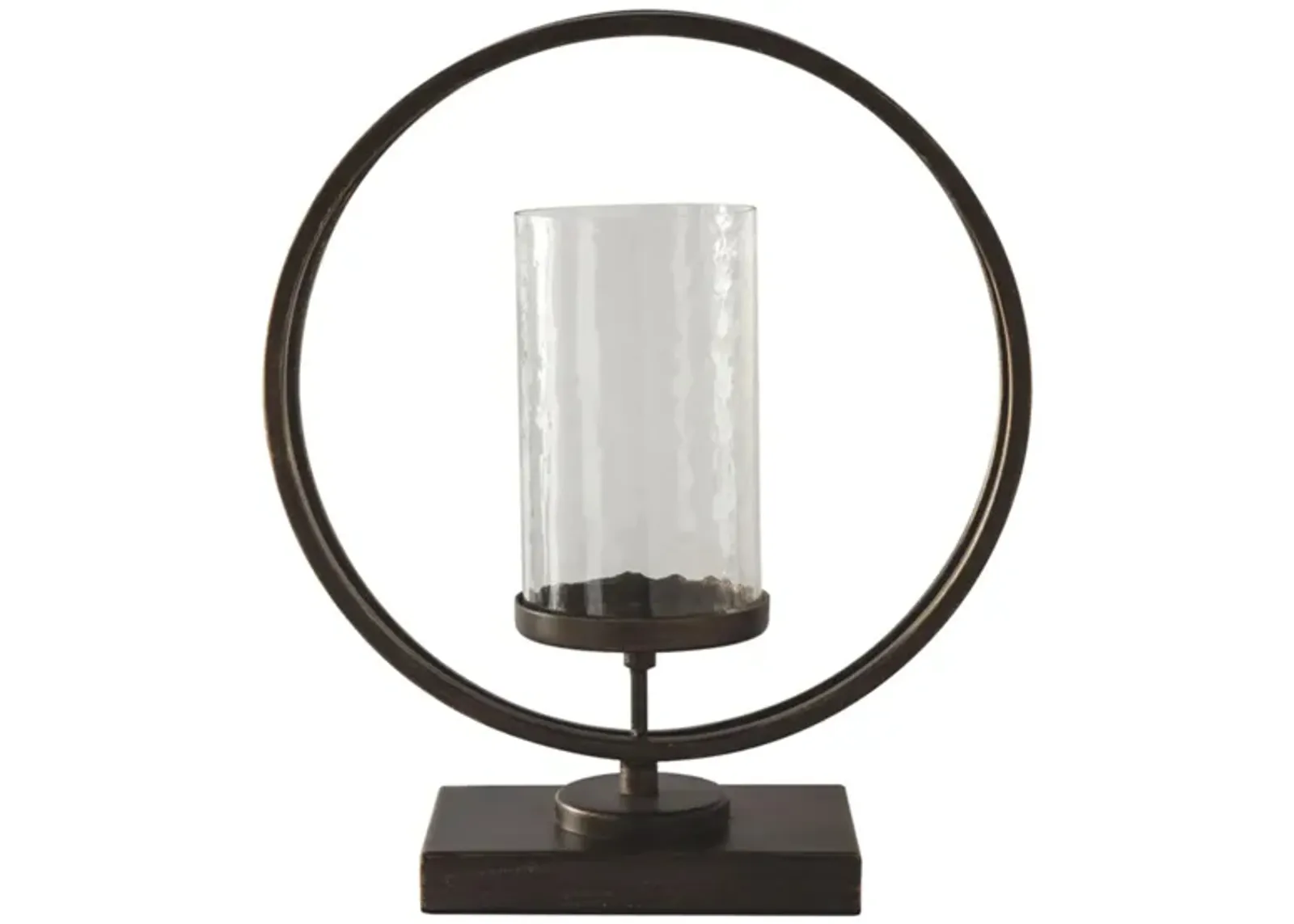 Jalal Candle Holder in Antique Gold Finish by Ashley Express